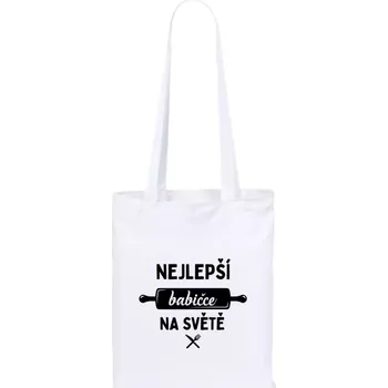 Látková taška Nejlepší babičce na světě - váleček