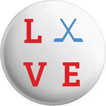 Placka Love - hokejky
