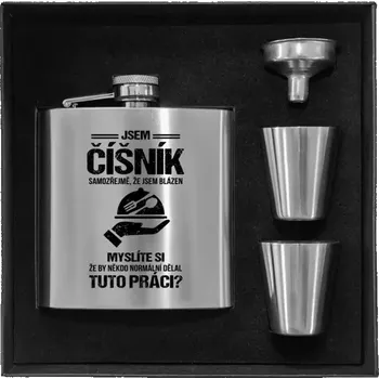 Placatka Placatka v krabičce Samozřejmě, že jsem blázen - číšník