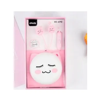 Sluchátka Sluchátka do uší XC-670 – Jack 3,5 mm | 105 dB | Roztomilý design