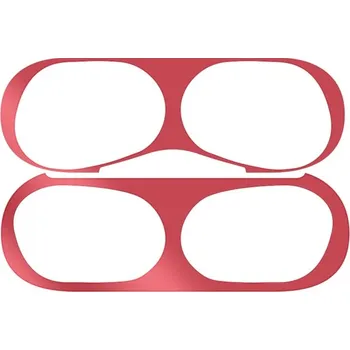 Pouzdro na mobilní telefon Ochranná samolepka proti prachu do nabíjecího pouzdra pro AirPods Pro 2 - červená