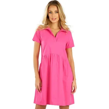 Dámské šaty Košilové šaty LITEX růžové XL