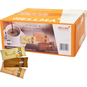 HELLMA jemné sušenky 3 druhy 200 kusů 1120g