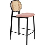Černá/světle růžová barová židle 94 cm Spike – Zuiver ID_1543590