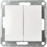 ELSO 371664 Dvojitý přepínač ELSO 371664 16A JOY, bílá 1 ks