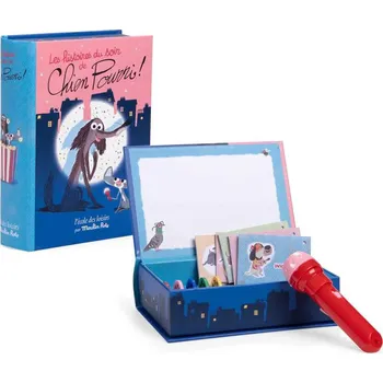 Výuková hračka MOULIN ROTY Moulin Roty Promítací set pes - dumpster