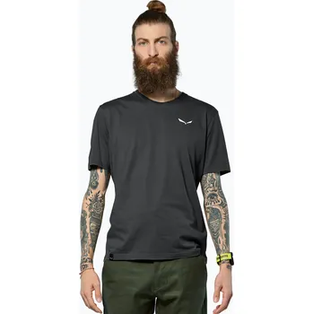 Oblečení a móda Pánské tričko Salewa Eagle Vocab black out