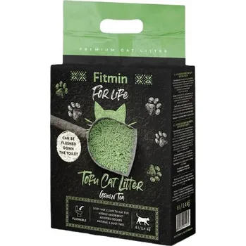 Podestýlka pro kočku FITMIN For Life Cat Tofu stelivo green tea (6 l) 2,4kg