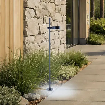 Lampička Euluna LED podlahová lampa Tessa, černá, hliník, výška 100 cm černý LED 7 W celkem - Doprava zdarma