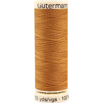 Nit Polyesterové nitě návin 100 m Gütermann univerzální, střední, 968 Inca Gold