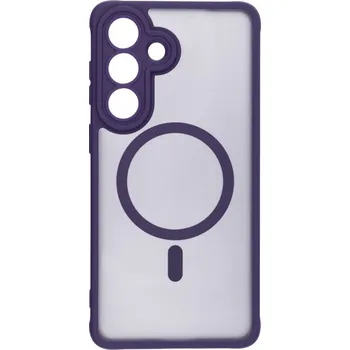 Náhradní kryt pro mobilní telefon Kryt Full Matte Mag Cover Case s MagSafe Samsung Galaxy S26 Plus Purple