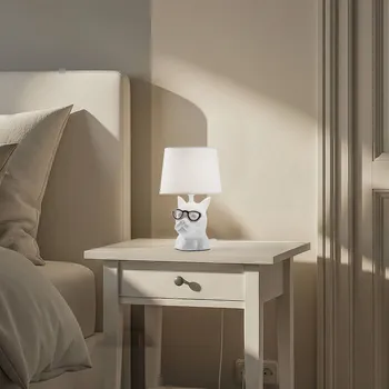 Lampička ONLI Stolní lampa Biagio, bílá, keramika, výška 29 cm, E14 1 x 6 W LED - Doprava zdarma