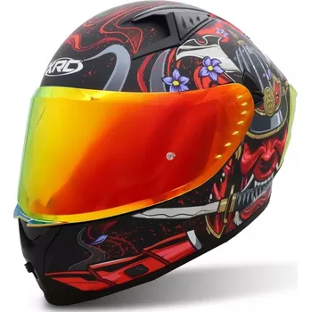 Helma na motorku Helma na moto Xrc Illustrator matt red - XL / červená