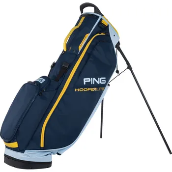 Golfový bag Ping bag stand Hoofer Lite 231 - modro žlutý
