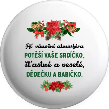 Placka Šťastné a veselé