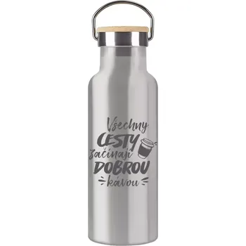 Termoska Termolahev Všechny cesty začínají dobrou kávou