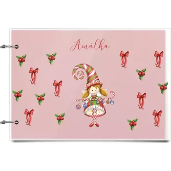 Fotokniha Plexi album se sponami Holčička vlastní jméno