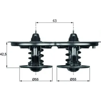 Autodíl Termostat, chladivo MAHLE TX 32 80D