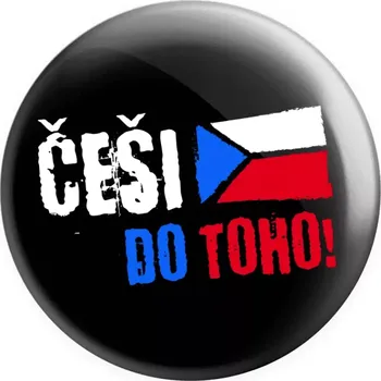 Placka Češi, do toho! - vlajka
