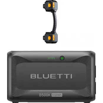 Článková baterie BLUETTI Nabíjecí stanice BLUETTI B500K2, 5120Wh, pro Apex 300 (AC380) ŠEDÁ