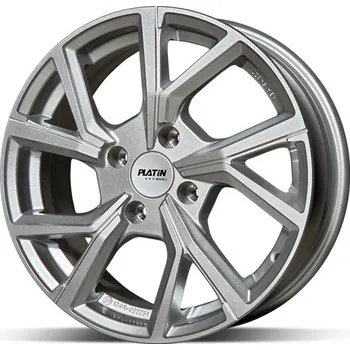 Alu kolo alu-kola PLATIN P115 Brightsilver 4 6.5x16, 4x100 ET37, stříbrný světlý