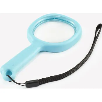 Lupa QUECHUA Dětská lupa na turistiku Hike 100 s trojnásobným zvětšením MODRÁ