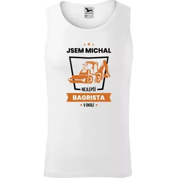 Pánské tílko Pánské tílko Nejlepší v okolí - bagrista