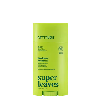 ATTITUDE Přírodní deodorant Super leaves - Hruška & amber 75 g