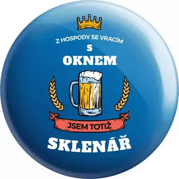 Placka Z hospody se vracím - Sklenář