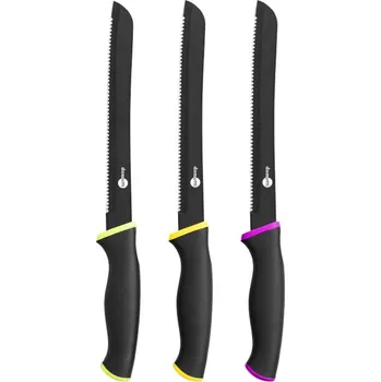 Kuchyňský nůž Nero Nůž Na Chleba 20cm Mix Barev 20469