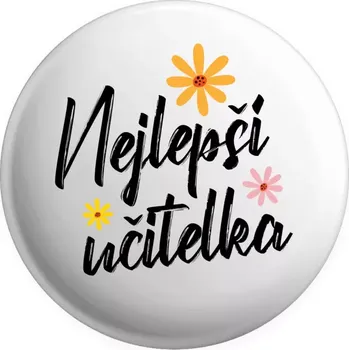 Placka Nejlepší učitelka