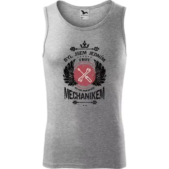 Pánské tílko Pánské tílko Byl jsem jedním z davu, ale pak jsem se stal mechanikem