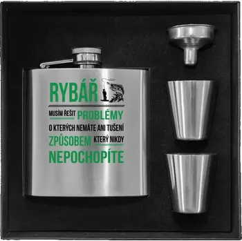 Placatka Placatka v krabičce Musím řešit problémy - rybář