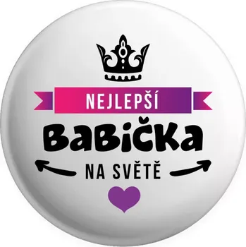 Placka Nejlepší babička na světě