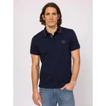 HEAVY TOOLS Pánská polokošile s krátkým rukávem DANDY MODRÁ