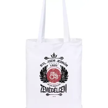 Látková taška Byl jsem jedním z davu, ale pak jsem se stal zemědělcem