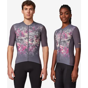 Cyklistické oblečení VAN RYSEL Unisex cyklistický dres na dlouhé vzdálenosti EDR Ultra XS FIALOVÁ