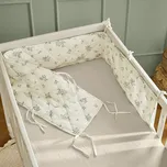Mantinel do postýlky Nymariel, krémová, V/Š/H cca 2/210/30 cm