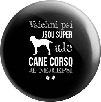 Placka Cane Corso je nejlepší