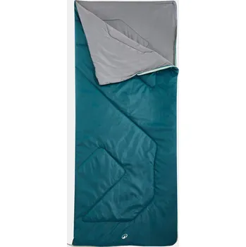 QUECHUA Spací pytel 20 °C Basic MODRÁ|ZELENÁ|ŠEDÁ