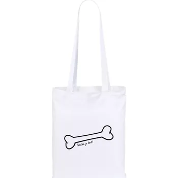Látková taška Panička je kost