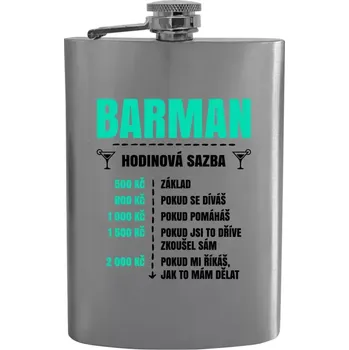 Placatka Placatka Hodinová sazba - barman