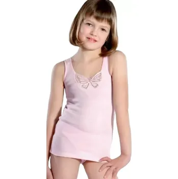 Dívčí spodní košilka Pleas 81025 růžová velikost 134