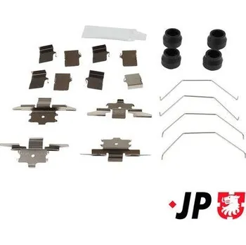 Brzdový systém Sada příslušenství obložení kotoučové brzdy JP GROUP 1564004710