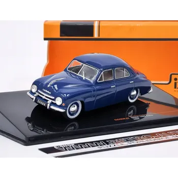 autíčko IXO MODELS Škoda 1200 Sedan 1952 1:43 tmavě modrá
