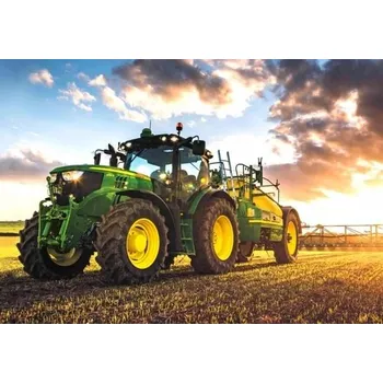 Obraz DIAMANTOVÁ MOZAIKA TRAKTOR NA POLI, 30X40 CM 1008145