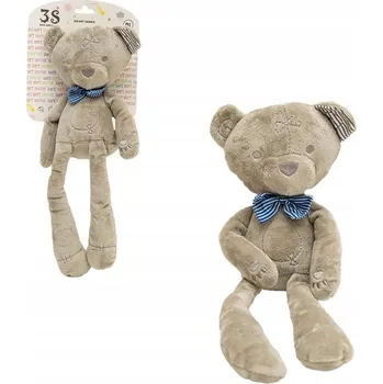 plyšák Medvídek Senzorická Plyšový Mazlíček Přítulníček 0+ Ideální na mazlení, měkký, bezpečný, 36 cm