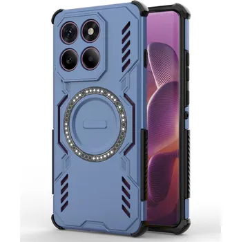 Pouzdro na mobilní telefon Techsuit - Pouzdro ArmorMag - Motorola Edge 60 Pro - modré