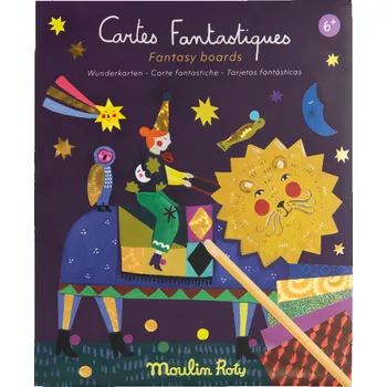 kreativní sada Kreativní sada Kouzelné karty s fóliemi