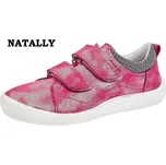 Barefoot nízké tenisky BEDA PLAYFUL - Natally (BFN 170030/W/N/SO), Beda Barefoot Velikost: 26